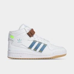 Women's Adidas Forum Mid X KSENIA SCHNAIDER Casual Shoes White/Supplier Colour/Preloved Brown - IF7714 100