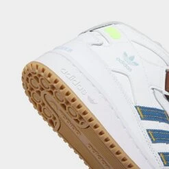 Women's Adidas Forum Mid X KSENIA SCHNAIDER Casual Shoes White/Supplier Colour/Preloved Brown - IF7714 100 -Nikes Shoes Shop IF7714 100 P3