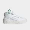 Women's Adidas Originals Forum Icons Bonega 2B Basketball Shoes White/Green/White - IG2396 100 -Nikes Shoes Shop IG2396 100 P1