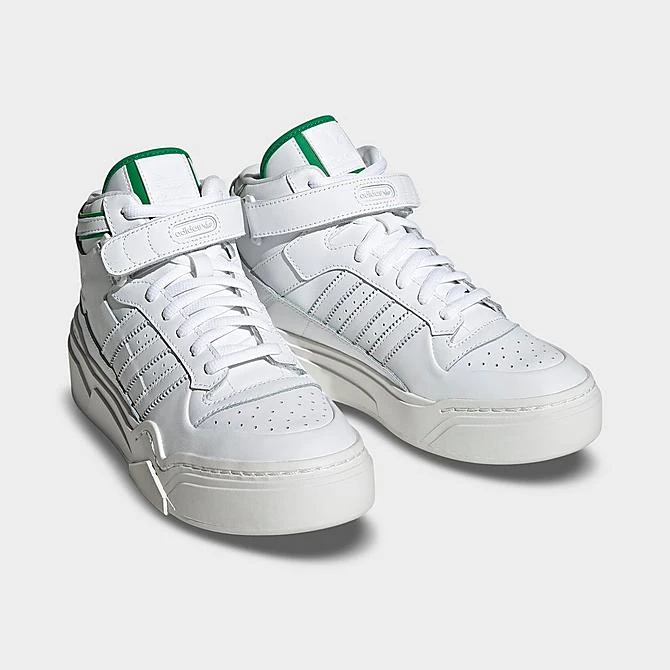 Women's Adidas Originals Forum Icons Bonega 2B Basketball Shoes White/Green/White - IG2396 100 4 Women's Adidas Originals Forum Icons Bonega 2B Basketball Shoes White/Green/White - IG2396 100 - Image 2