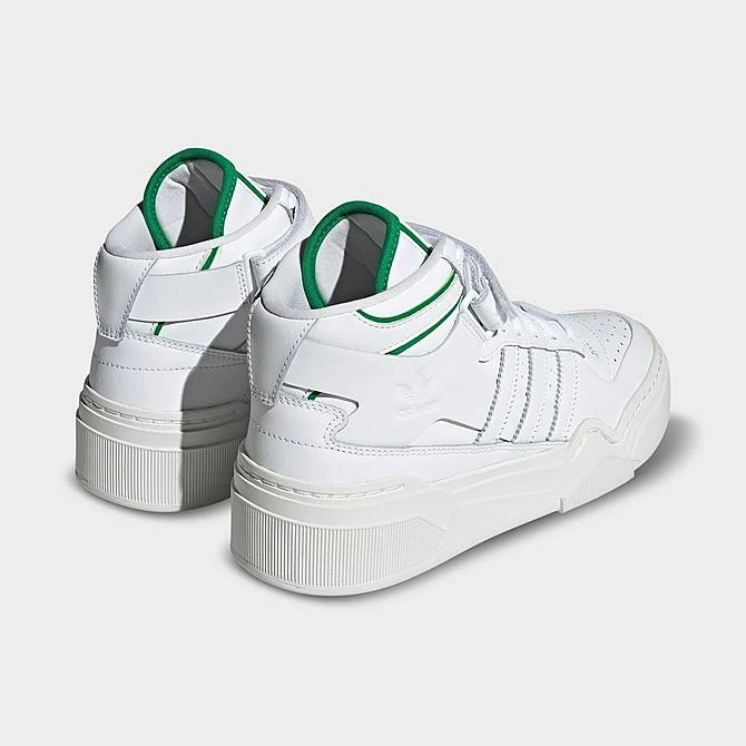 Women's Adidas Originals Forum Icons Bonega 2B Basketball Shoes White/Green/White - IG2396 100 6 Women's Adidas Originals Forum Icons Bonega 2B Basketball Shoes White/Green/White - IG2396 100 - Image 4