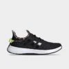 Women's Adidas Cloudfoam Pure SPW Casual Shoes Black/Black/Pulse Lime - IG3150 001 -Nikes Shoes Shop IG3150 001 P1