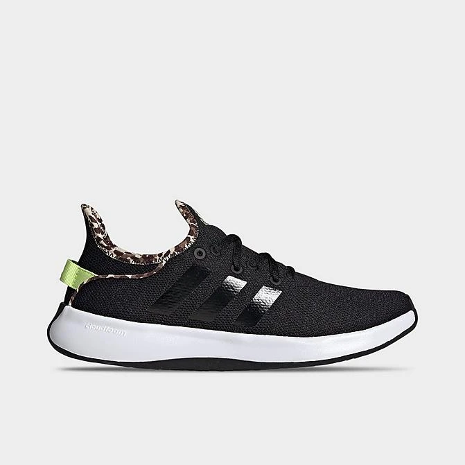 Women's Adidas Cloudfoam Pure SPW Casual Shoes Black/Black/Pulse Lime - IG3150 001 3 Women's Adidas Cloudfoam Pure SPW Casual Shoes Black/Black/Pulse Lime - IG3150 001