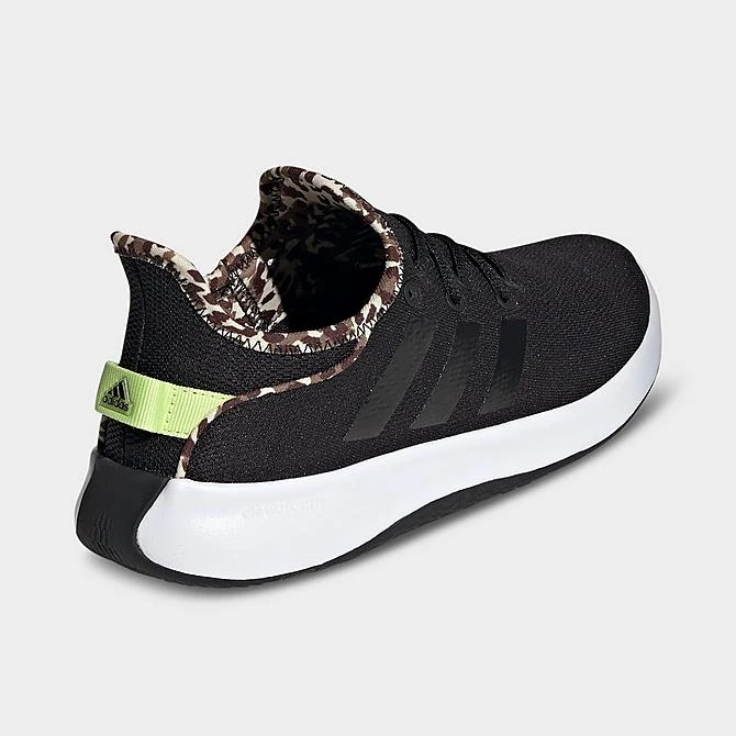Women's Adidas Cloudfoam Pure SPW Casual Shoes Black/Black/Pulse Lime - IG3150 001 6 Women's Adidas Cloudfoam Pure SPW Casual Shoes Black/Black/Pulse Lime - IG3150 001 - Image 4