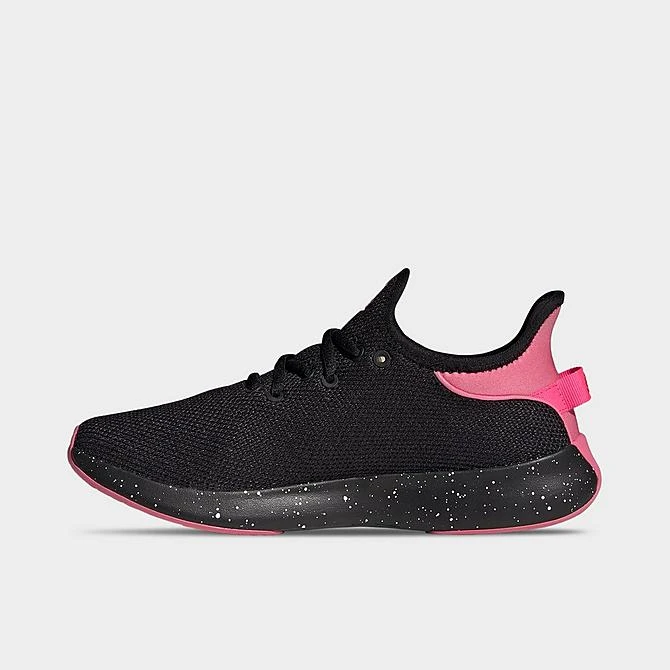 Women's Adidas Cloudfoam Pure SPW Casual Shoes Black/Pink Fusion/Lucid Pink - IG7380 001 5 Women's Adidas Cloudfoam Pure SPW Casual Shoes Black/Pink Fusion/Lucid Pink - IG7380 001 - Image 3