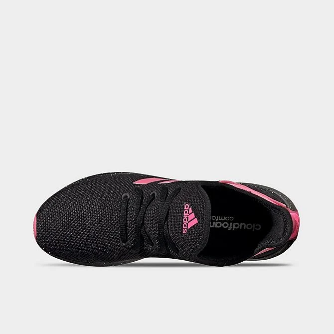 Women's Adidas Cloudfoam Pure SPW Casual Shoes Black/Pink Fusion/Lucid Pink - IG7380 001 7 Women's Adidas Cloudfoam Pure SPW Casual Shoes Black/Pink Fusion/Lucid Pink - IG7380 001 - Image 5
