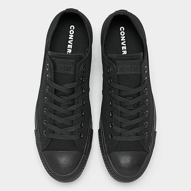 Converse Chuck Taylor All Star Low Top Casual Shoes Black Monochrome - M5039 BLK 7 Converse Chuck Taylor All Star Low Top Casual Shoes Black Monochrome - M5039 BLK - Image 5