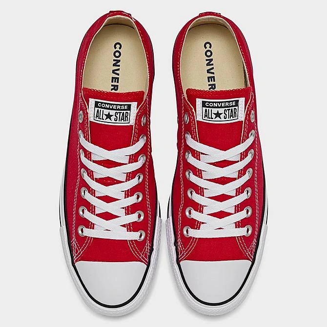 Converse Chuck Taylor All Star Low Top Casual Shoes Red - M9696 RED 7 Converse Chuck Taylor All Star Low Top Casual Shoes Red - M9696 RED - Image 5