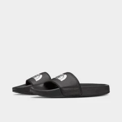 Women's The North Face Base Camp III Slide Sandals TNF Black/TNF White - NF0A4T2S 001