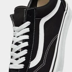 Vans Old Skool Casual Shoes Black - OLDSKL Y28 -Nikes Shoes Shop OLDSKL Y28 P3