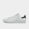 Women's Adidas Originals Stan Smith Casual Shoes Synthetic White/Collegiate Navy - Q47224 100 -Nikes Shoes Shop Q47224 100 P1