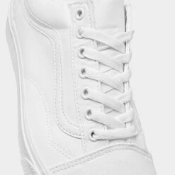 Vans Old Skool Casual Shoes White/White - VN000D3A 100 -Nikes Shoes Shop VN000D3A 100 P3